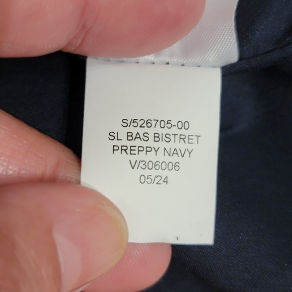 Banana Republic Double Weave Slit Mini Skirt Size 6 Blue 526705 NWOT NEW $80 - Picture 8 of 8